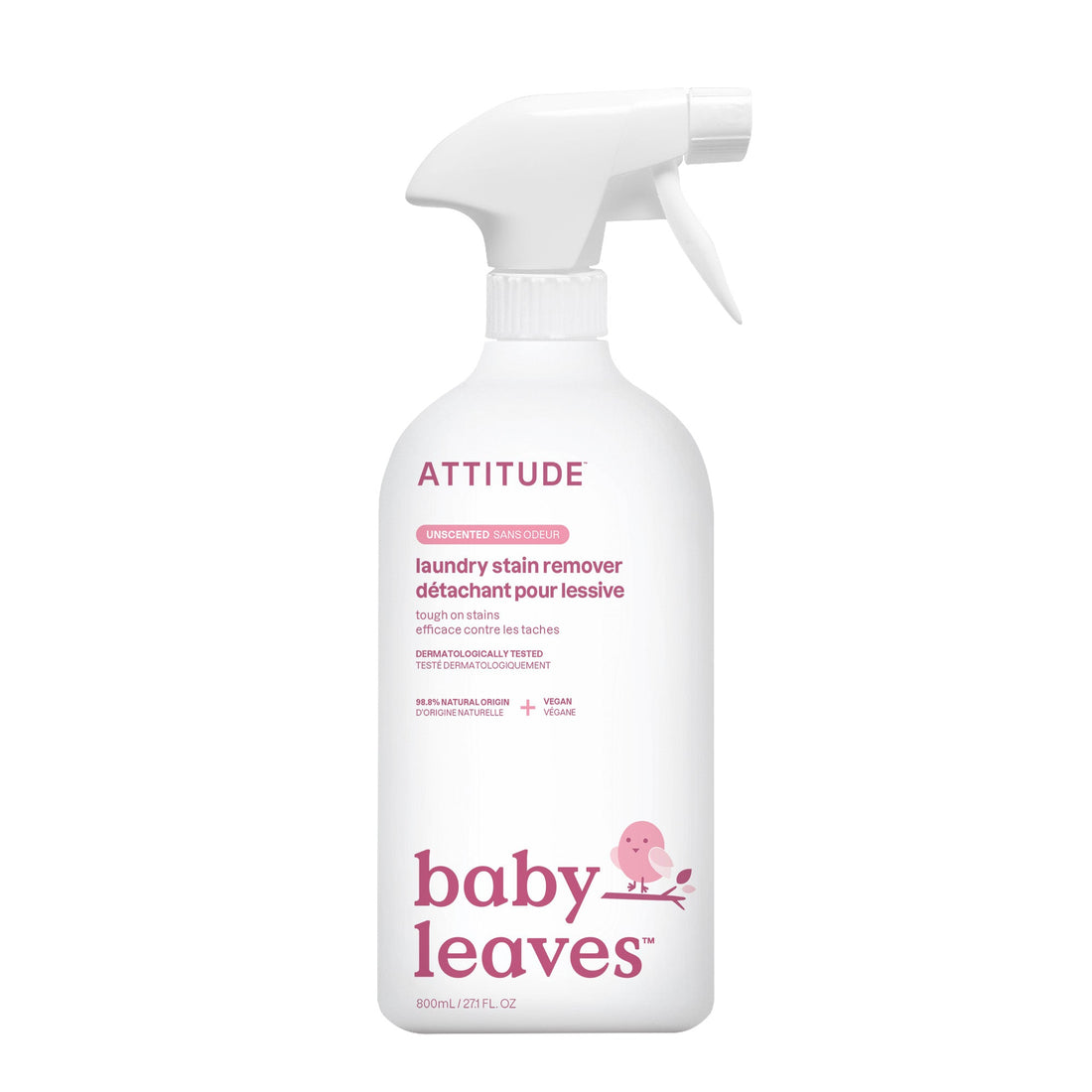 Attitude Laundry Stain Remover Unscented 800 ml product image