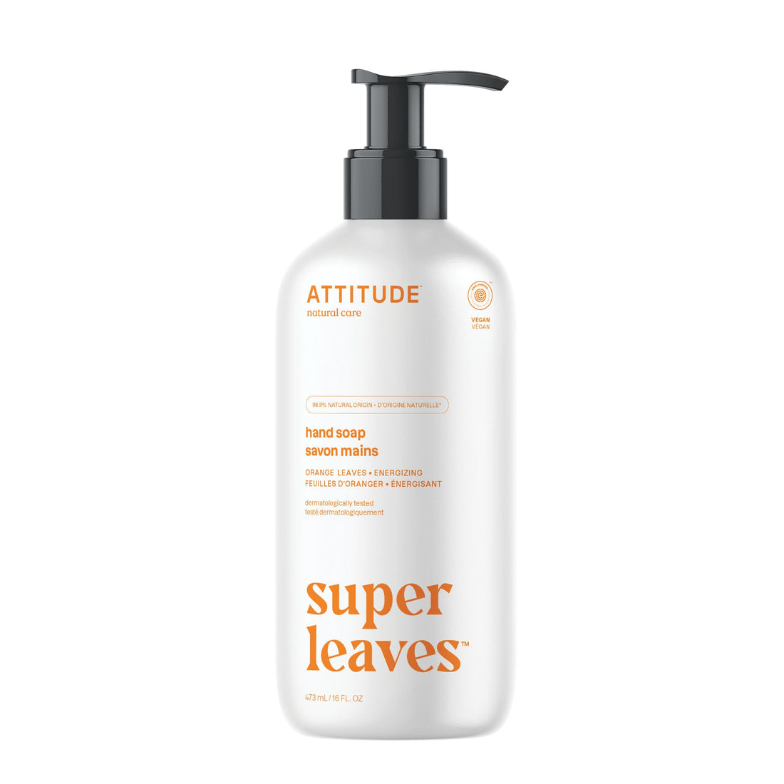 Attitude Super Leaves Natural Liquid Hand Soap 473 ml product image