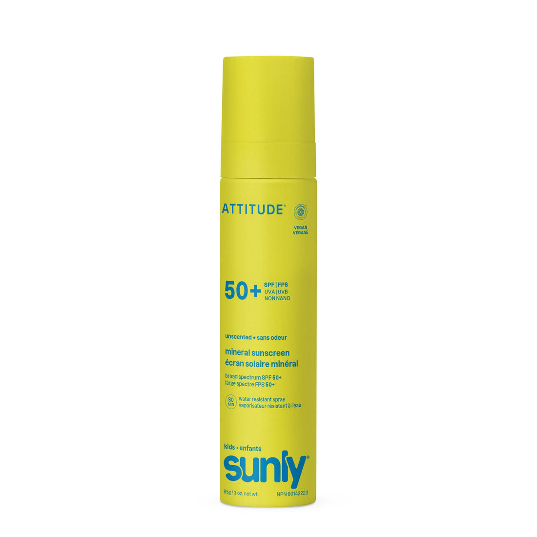 Attitude Kids Lightweight Mineral Lotion - SPF 50 85 g - 85 g front product view