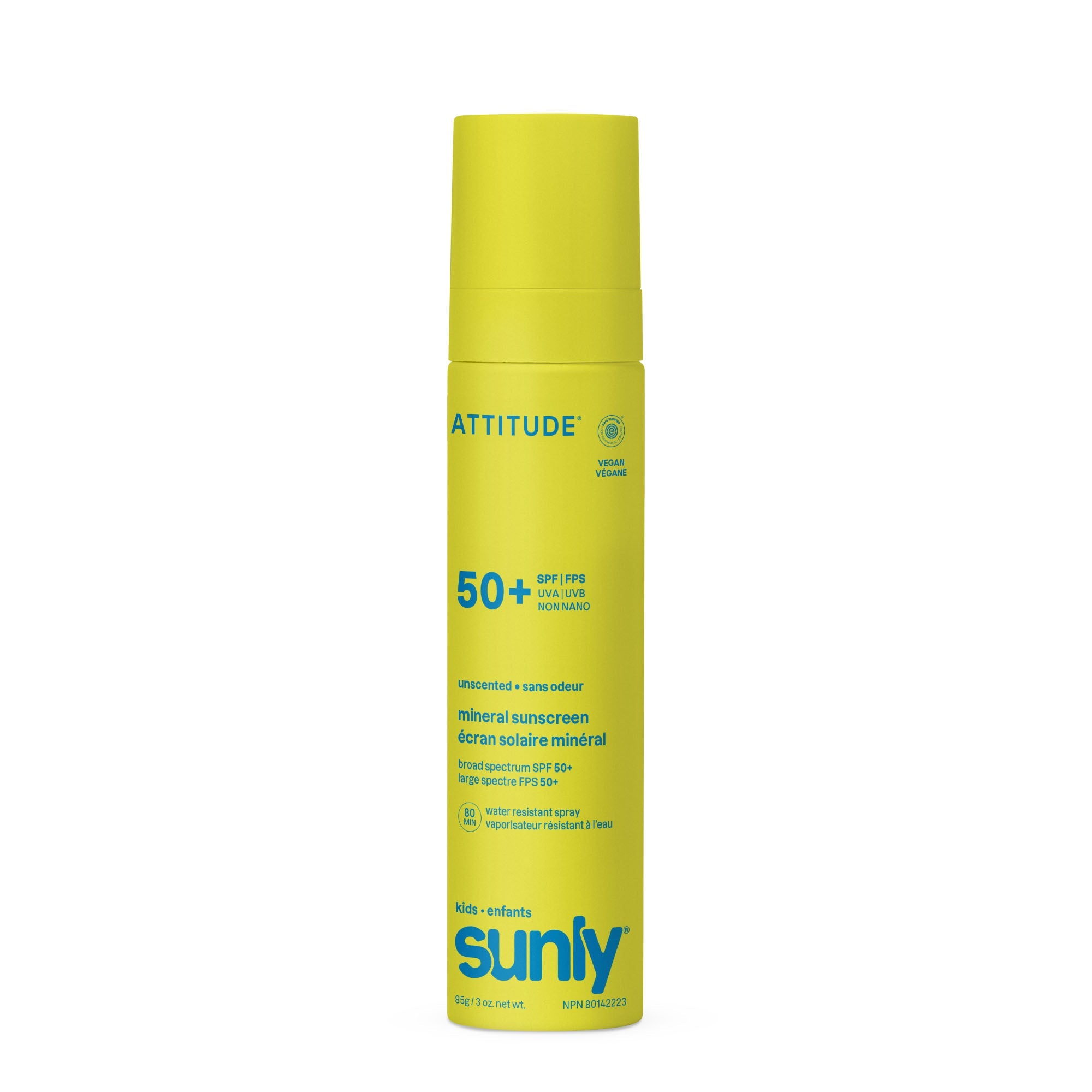 Attitude Kids Lightweight Mineral Lotion - SPF 50 85 g