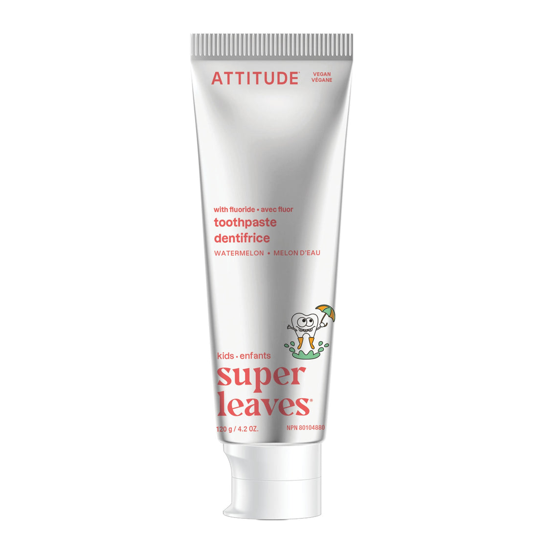 Attitude Kids Toothpaste With Fluoride 120G product image