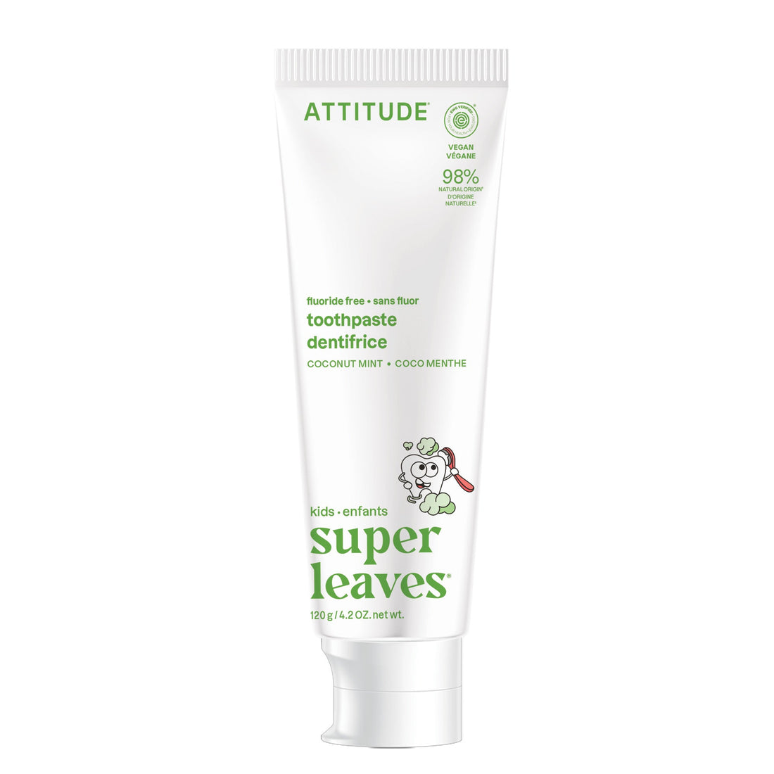 Attitude Kids Fluoride Free Toothpaste 120G product image