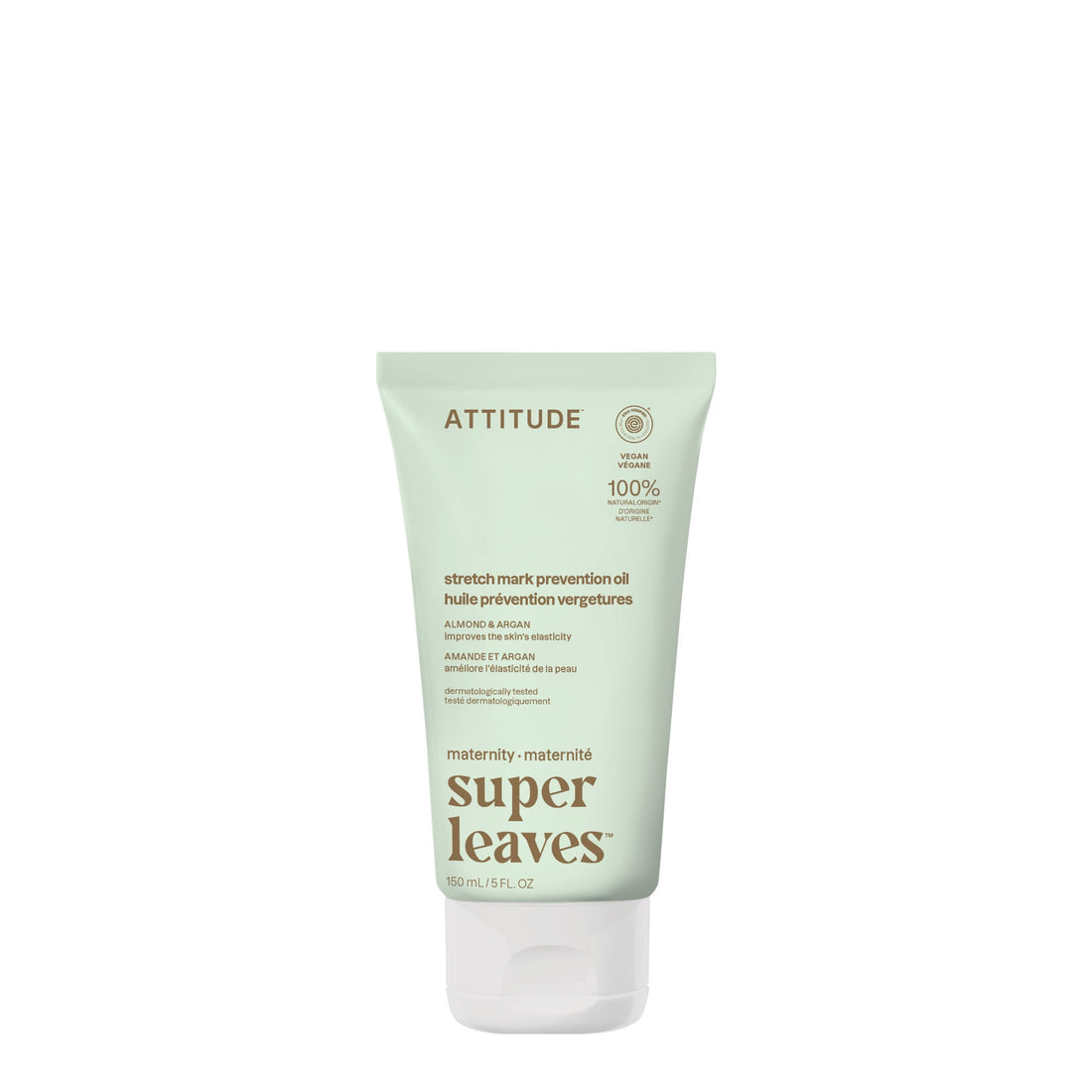 Attitude Belly Oil - Pregnancy 150 mL - 150 mL front product view