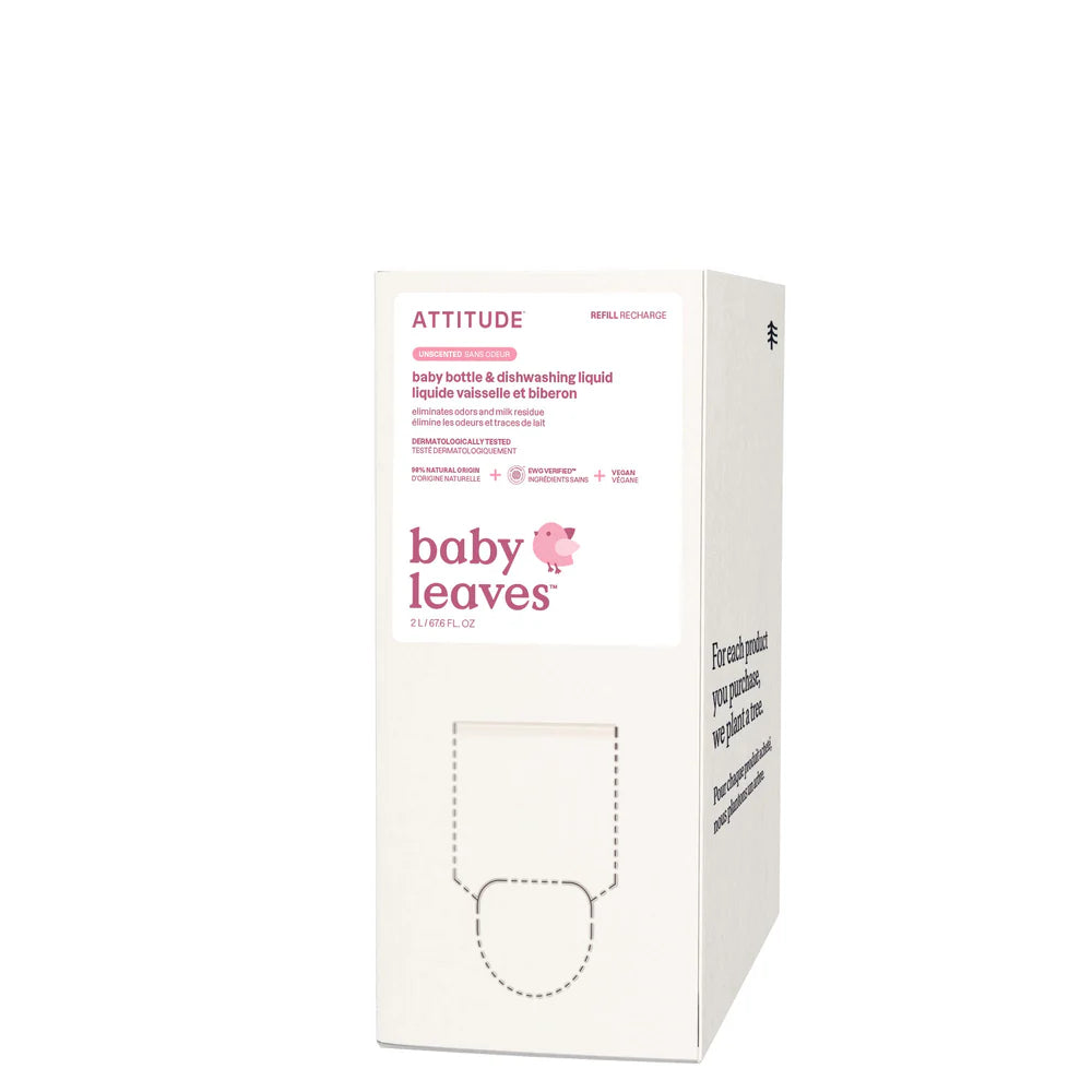 Attitude Baby Bottle Dishwashing Soap - Unscented