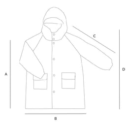 Tutete Children's Raincoat - The Three Little Pigs