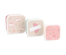 Tutete Kids 3-Piece Snack Box Set