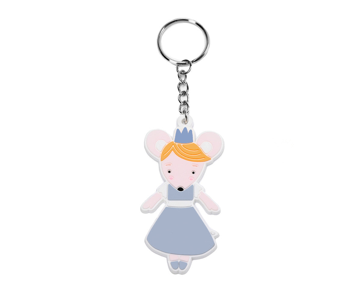 Tutete Personalized Silicone Keychain