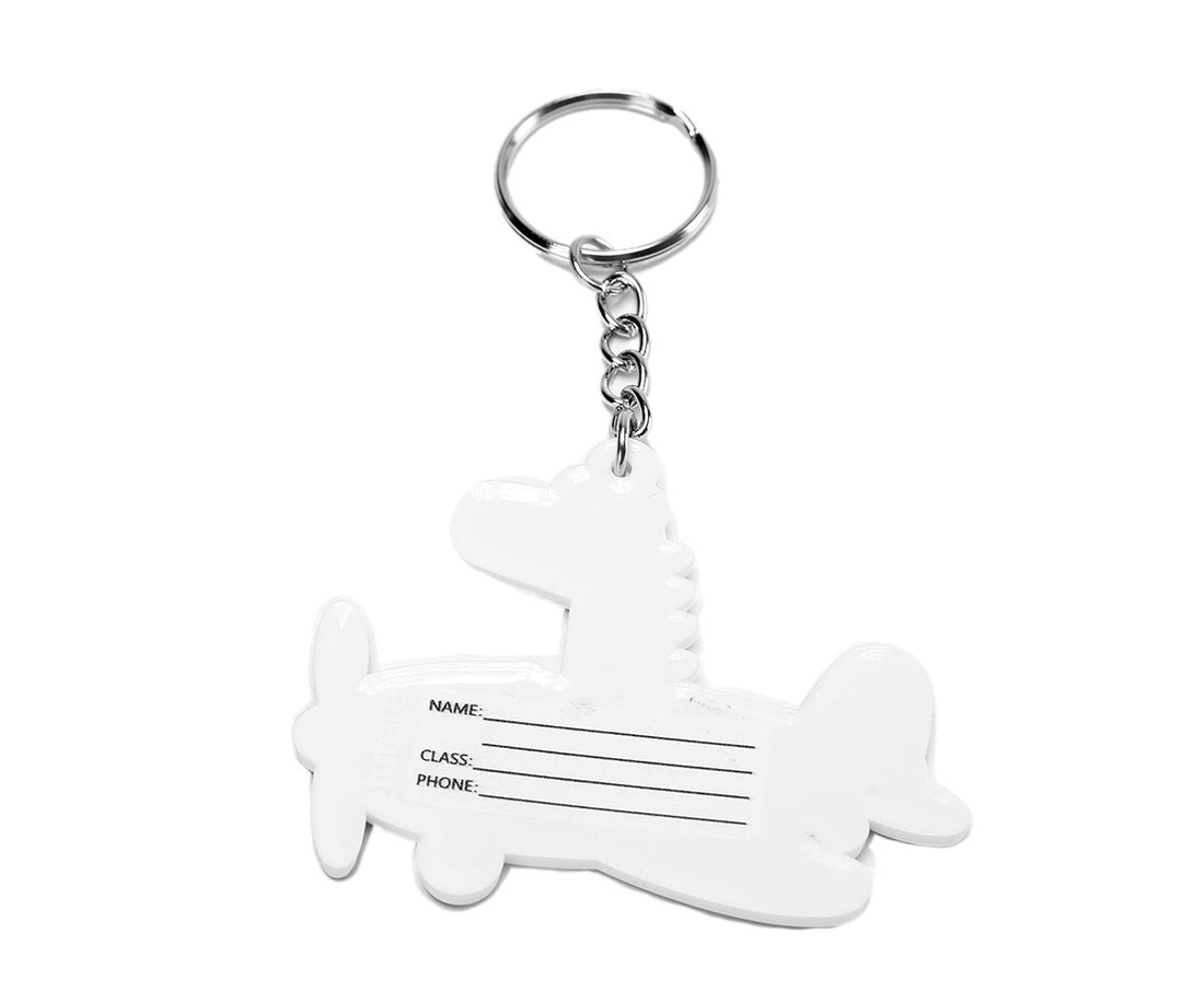 Tutete Planes — Silicone Keychain Planes
