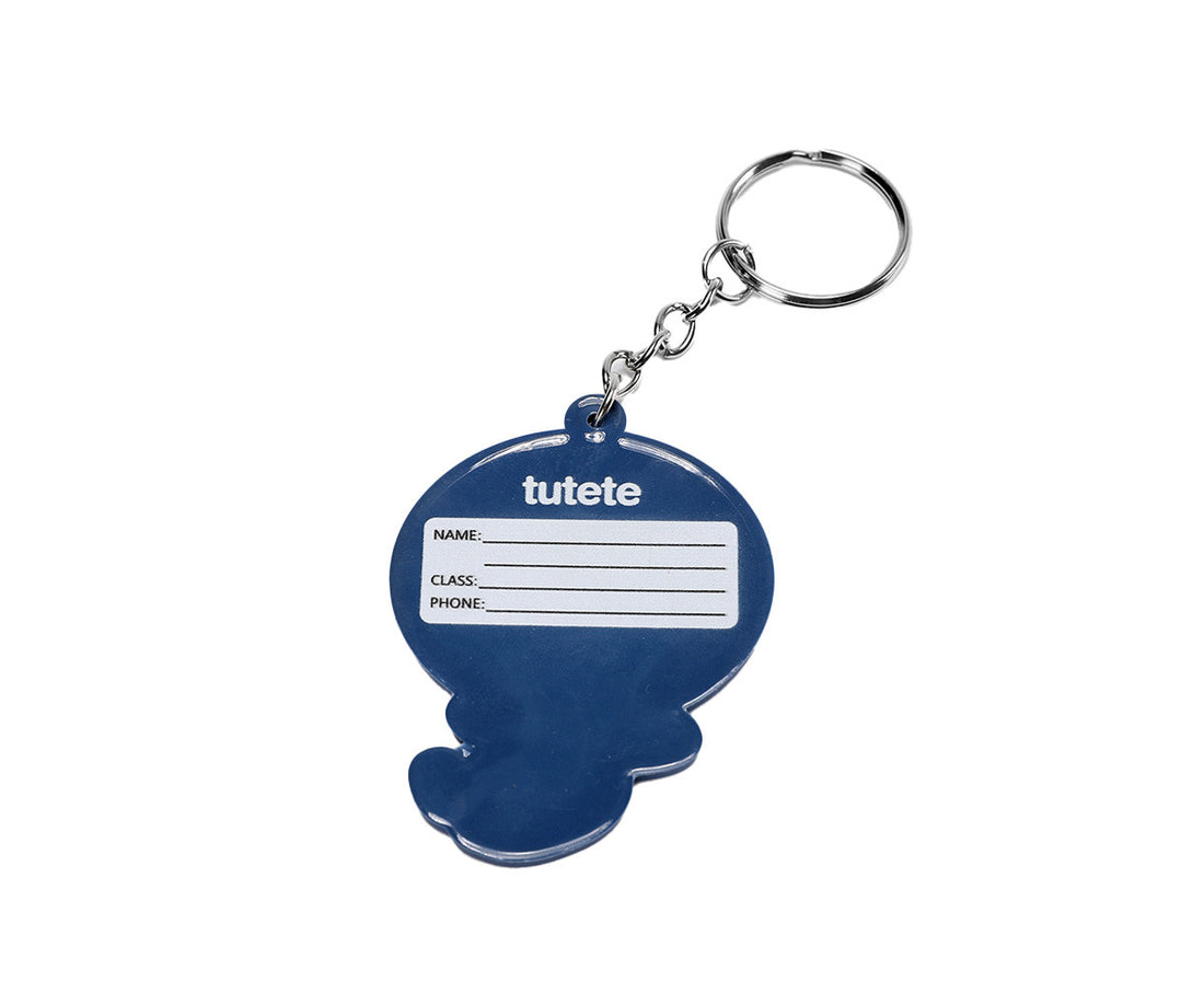 Tutete Pandas in Space — Silicone Keychain Pandas in Space