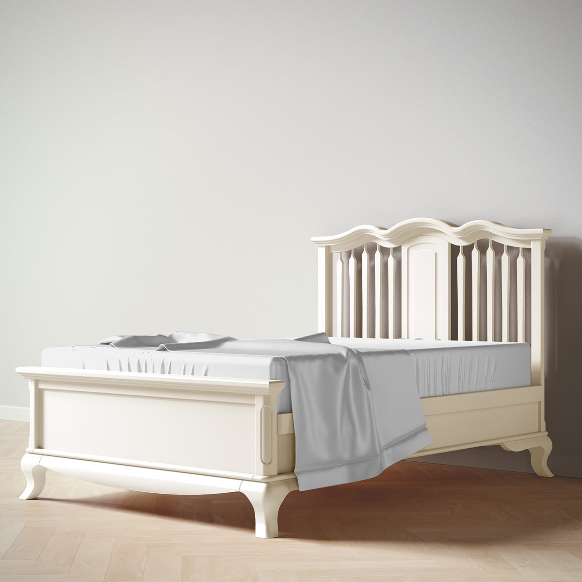 Romina Cleopatra Solid Wood Full Bed