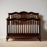 Romina Cleopatra Solid Wood Convertible Crib - Open Back