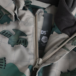 Color Kids Baby Printed Snowsuit Deep Lichen Green