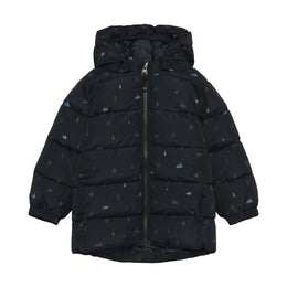 Color Kids Baby Quilted Print Jacket Turbulence