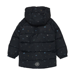 Color Kids Baby Quilted Print Jacket Turbulence