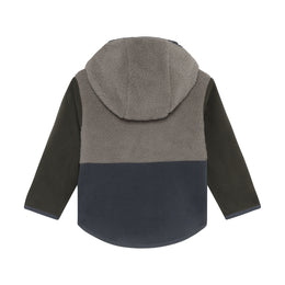 Color Kids Baby Teddy Fleece Jacket Turbulence