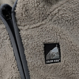 Color Kids Baby Teddy Fleece Jacket Turbulence