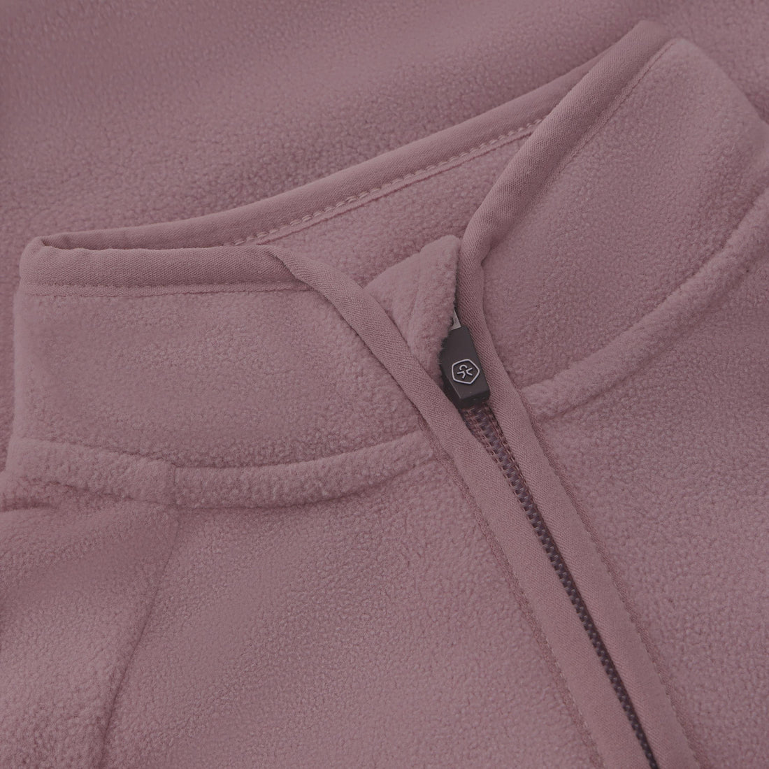 Color Kids Baby Fleece Jacket in Toadstool - feature detail