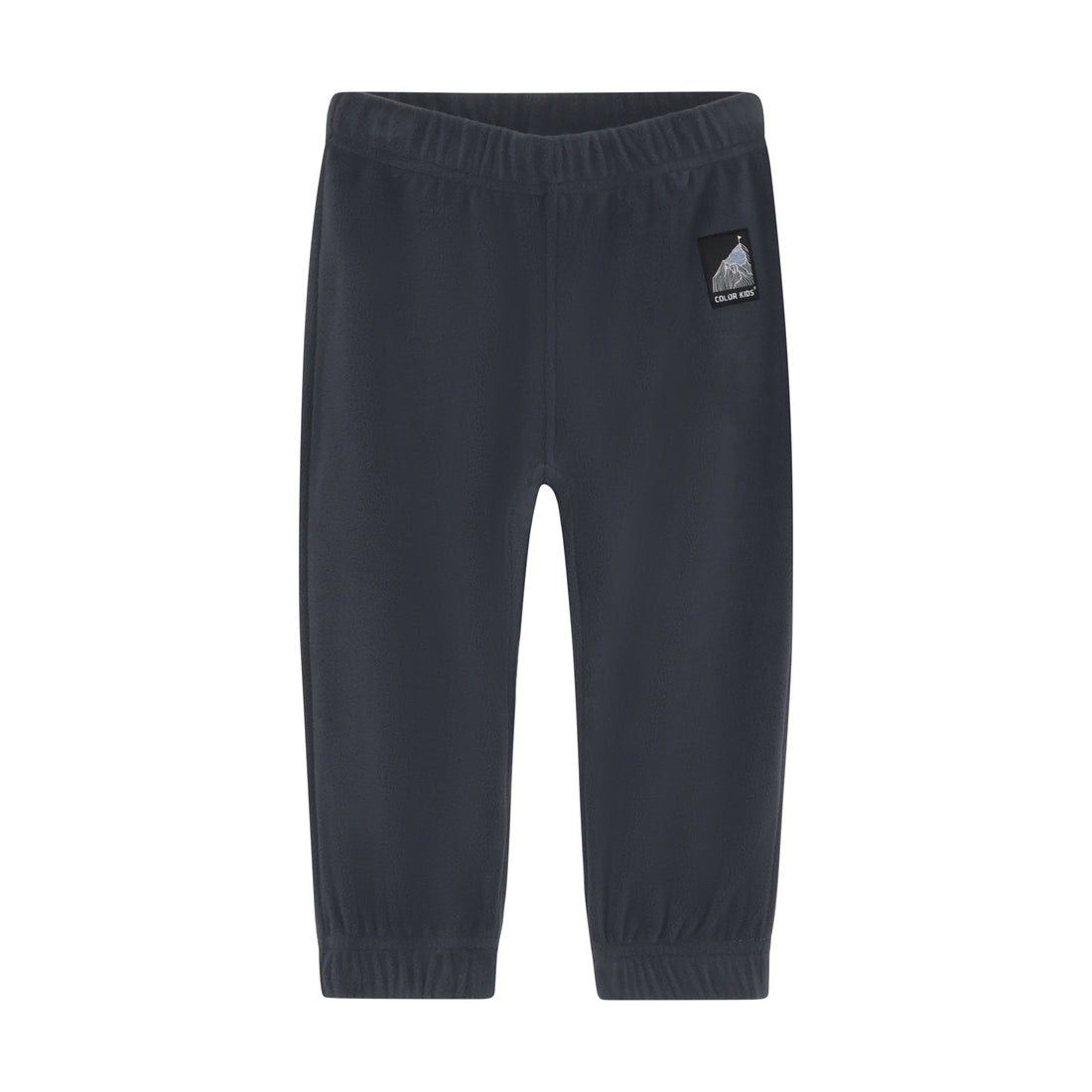 Color Kids Baby Fleece Pants in Turbulence - front view