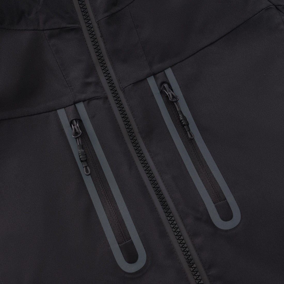 Color Kids junior jacket in Phantom — vertical chest zip pockets