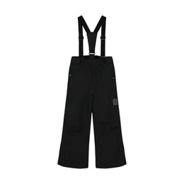 Color Kids Ski Pants with Zips Black
