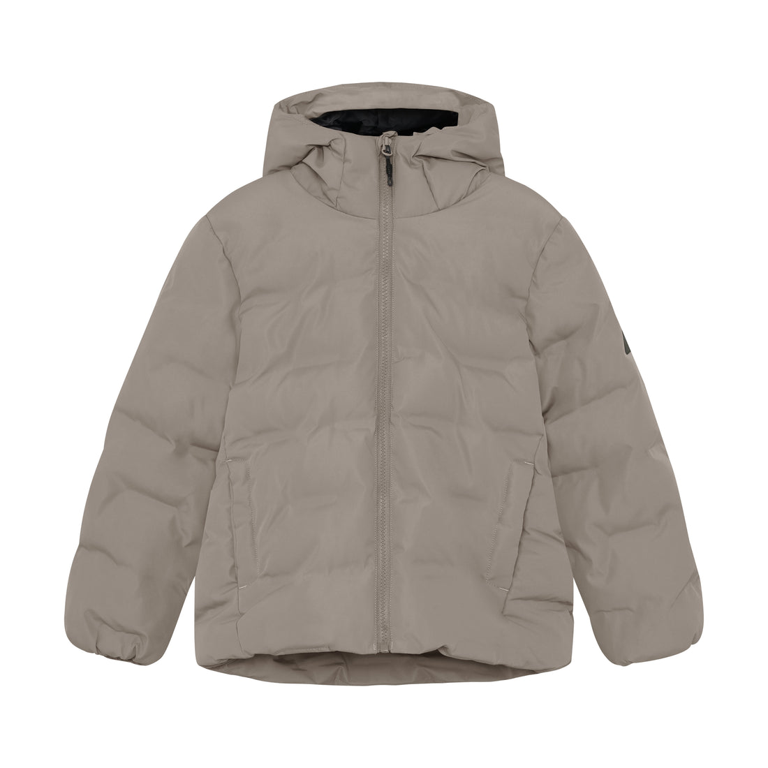 Color Kids Junior Quilted Jacket in Rock Ridge - front view