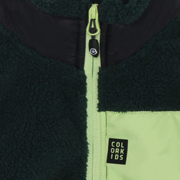Color Kids Quilted Teddy Vest Green Gables