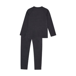Color Kids Wool Ski Base Layer Set Phantom