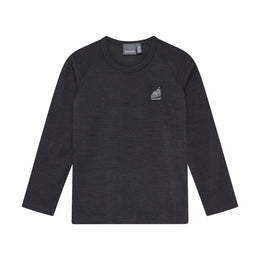 Color Kids Wool Ski Base Layer Set Phantom