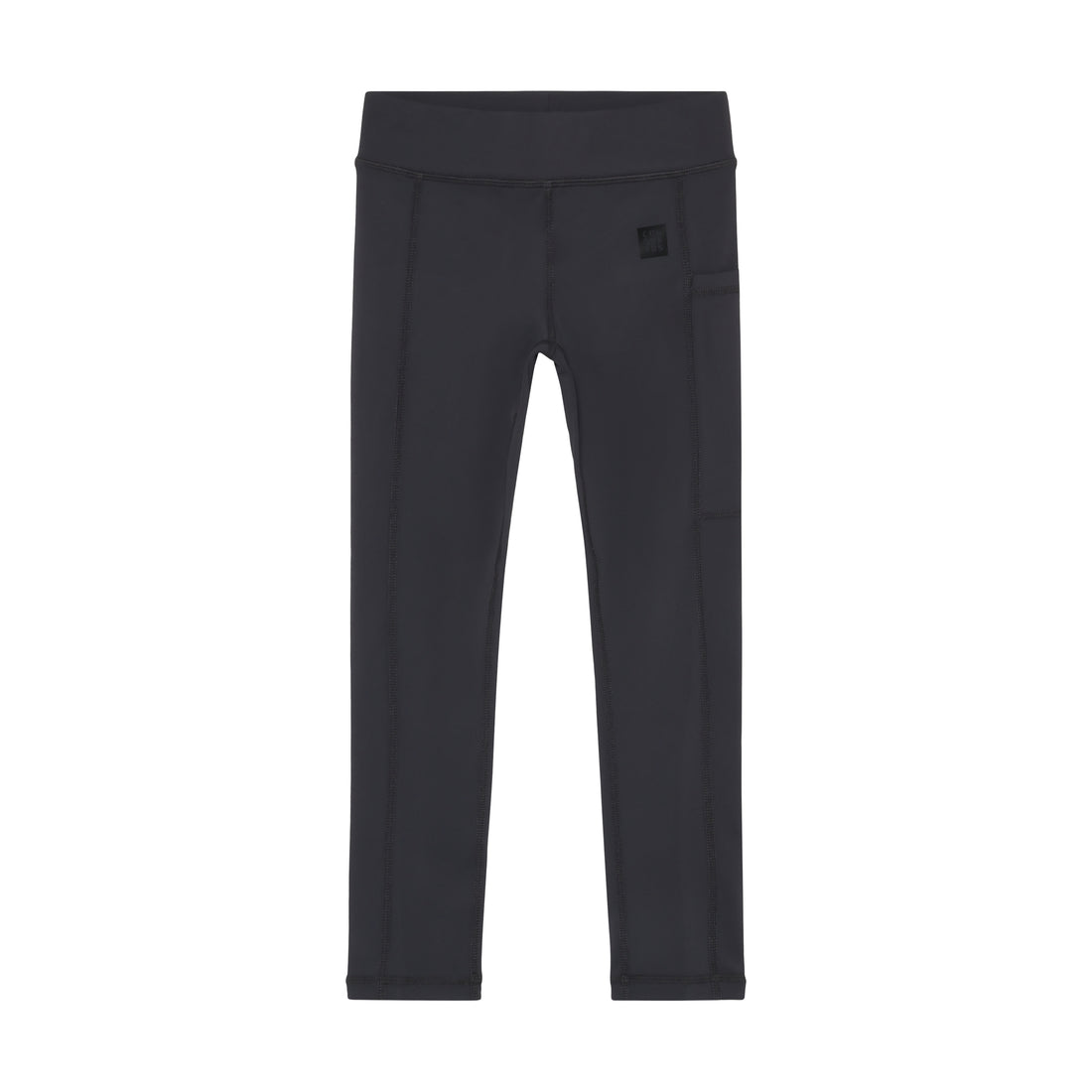 Color Kids Sport Tights in Phantom - front view