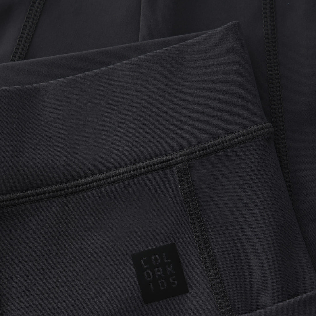 Color Kids Sport Tights in Phantom - feature detail