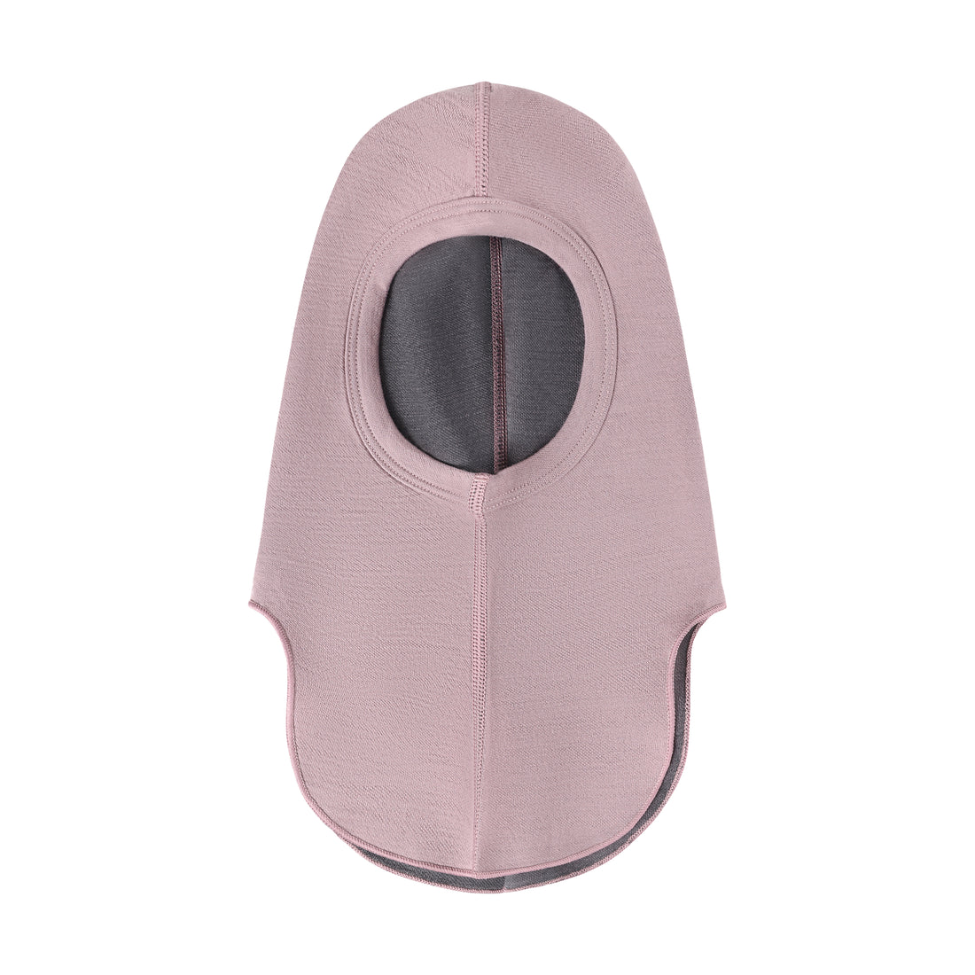Color Kids Wool Balaclava in Toadstool - back view