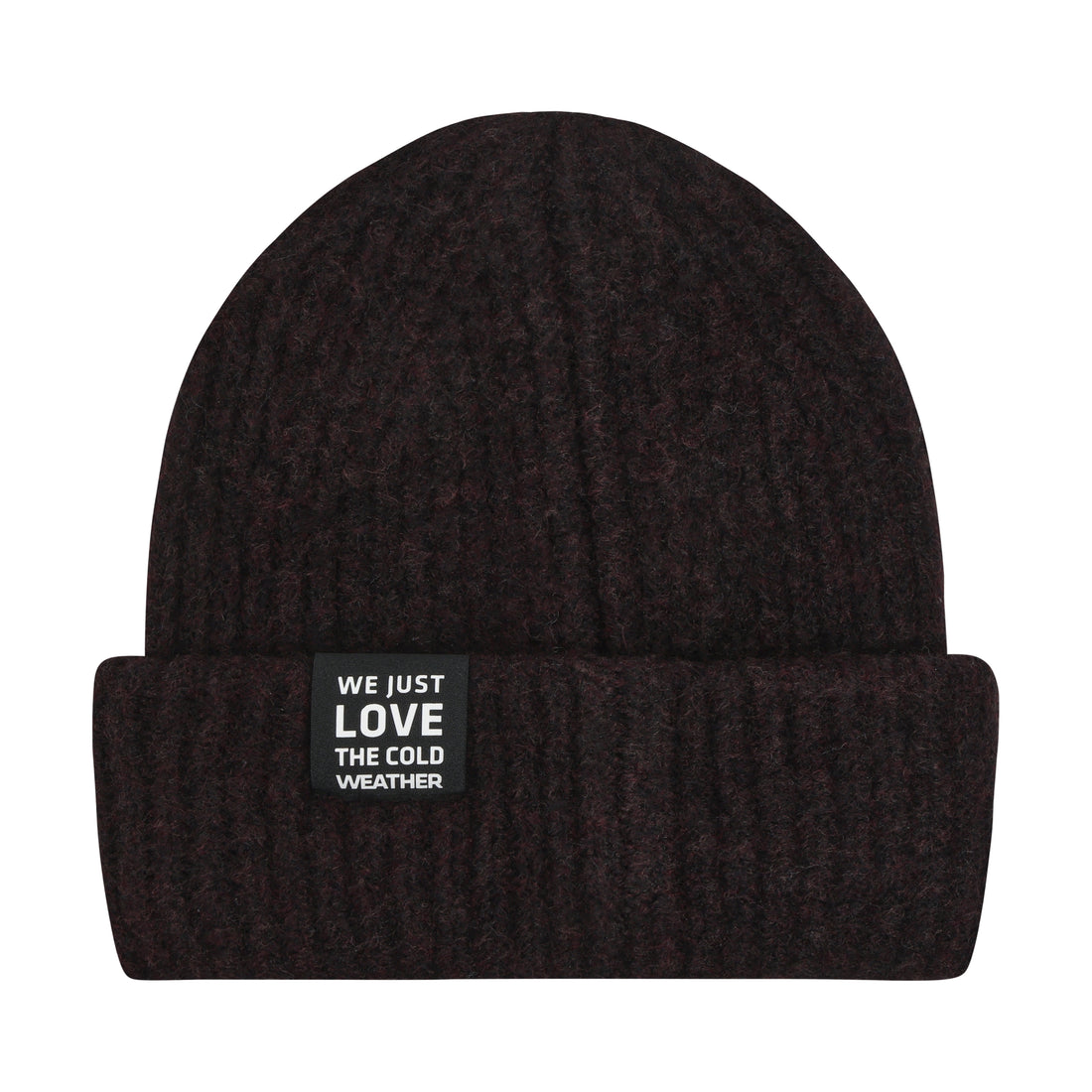 Color Kids Wool Beanie in Catawba Grape - front view