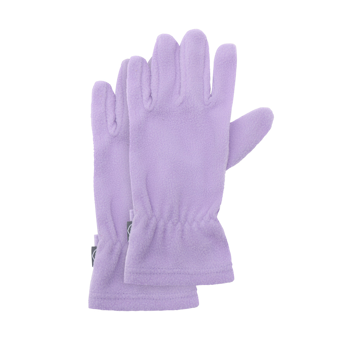 Color Kids 2-Piece Fleece Glove Set in Purple Rose - back view