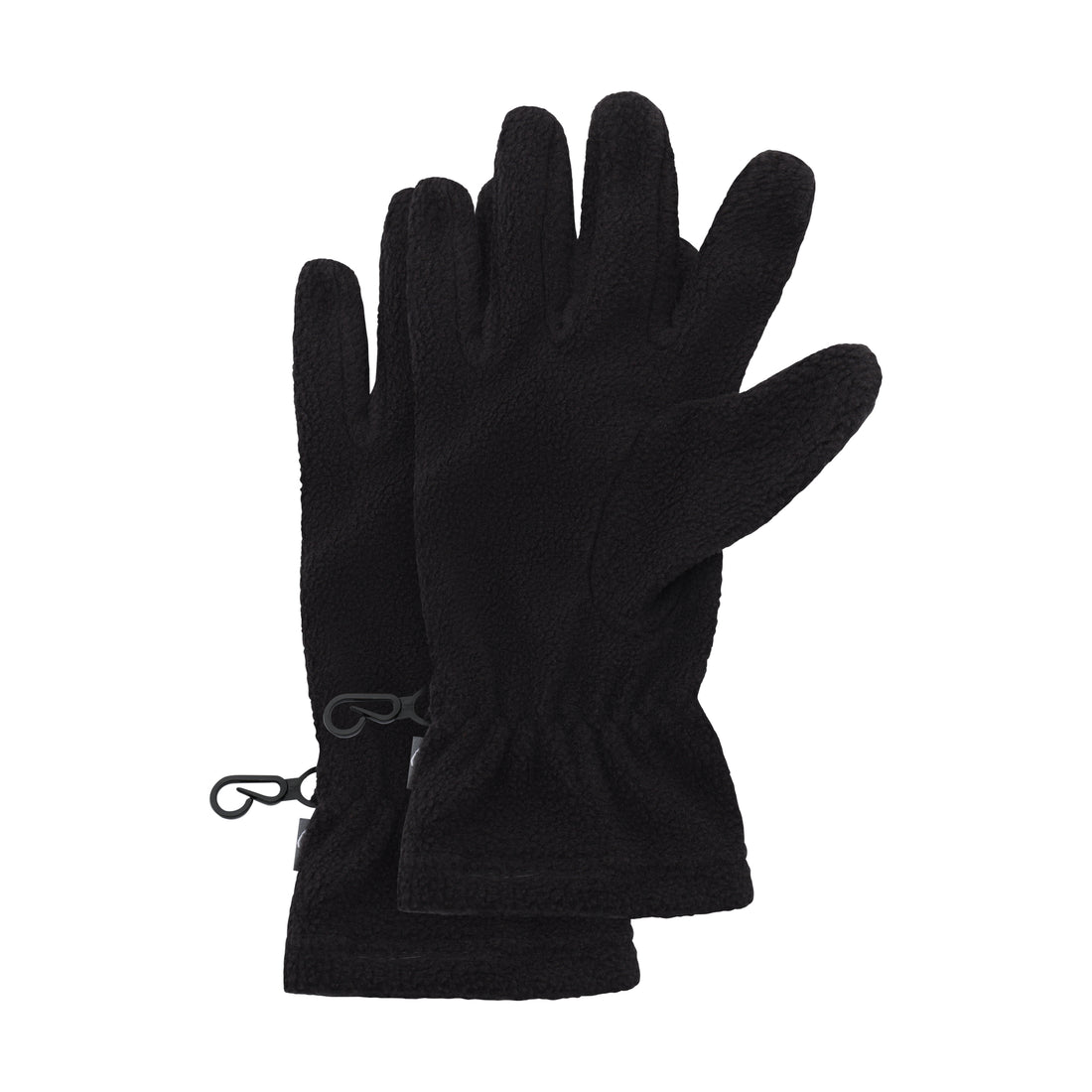 Color Kids 2-Piece Fleece Glove Set in Purple Rose - detail view