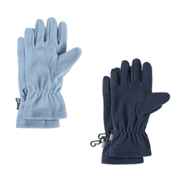 Color Kids 2-Pair Fleece Glove Set Windward Blue