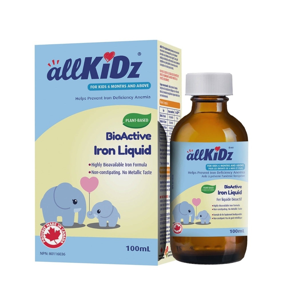 Allkidz Bioactive Iron Liquid 100 ml
