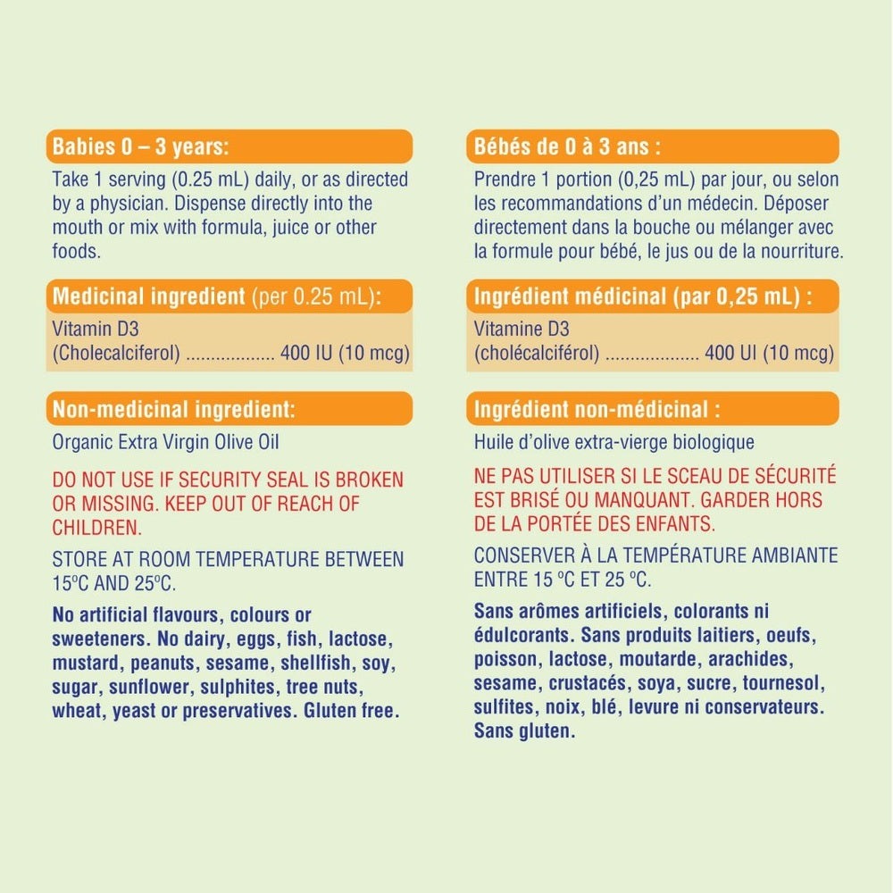 Allkidz Vitamin D3 Drops (400Iu) 25 ml