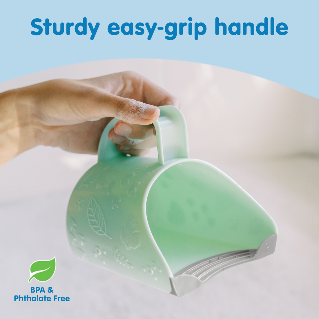 Dr. Brown's CleanUp Dino-Pour Baby Bath Rinse Cup – official product image 06