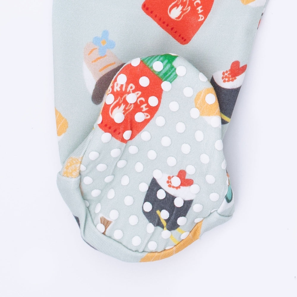 Angel Dear Sushi 2 Way Zipper Footie gallery view 5
