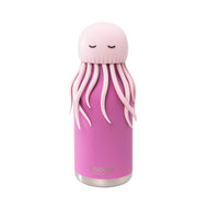 Asobu Bestie Animal Double Wall Stainless Steel Bottle 16oz Jellyfish Pink