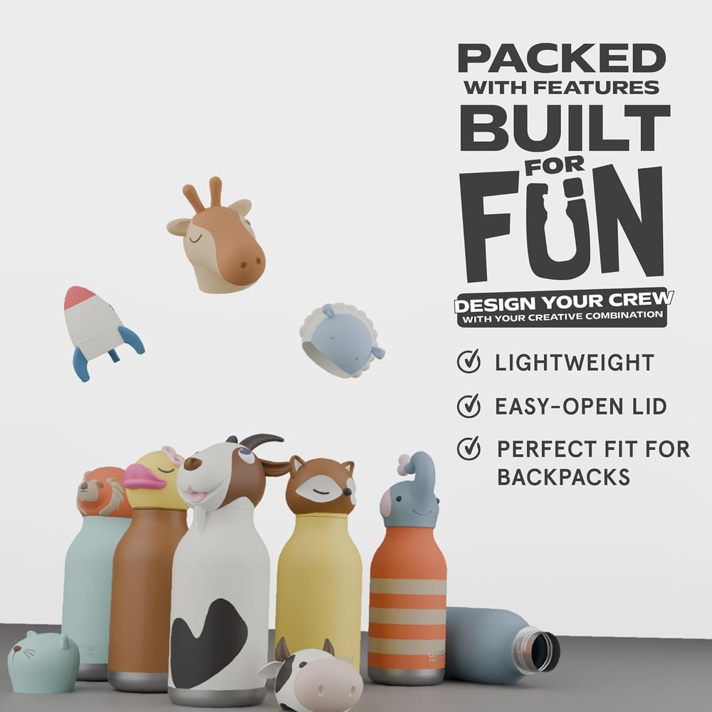 Asobu Bestie Holiday Bottle 16oz Santa