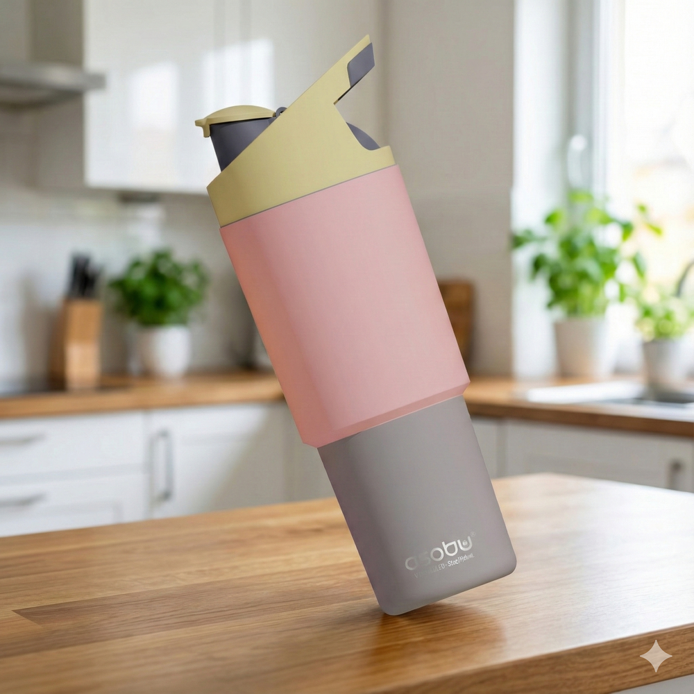 Asobu Cosmic Water Bottle 32oz Pastel Orange