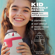 Asobu Foodie Holiday Kids Insulated Food Jar 20oz Snowman