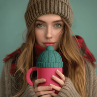 Asobu Happy Hats Mug 12oz Red