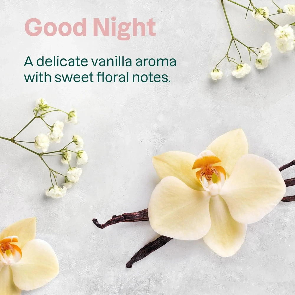 ATTITUDE Baby Shampoo and Body Wash 473 ml in a soft floral ad layout with orchid blossoms