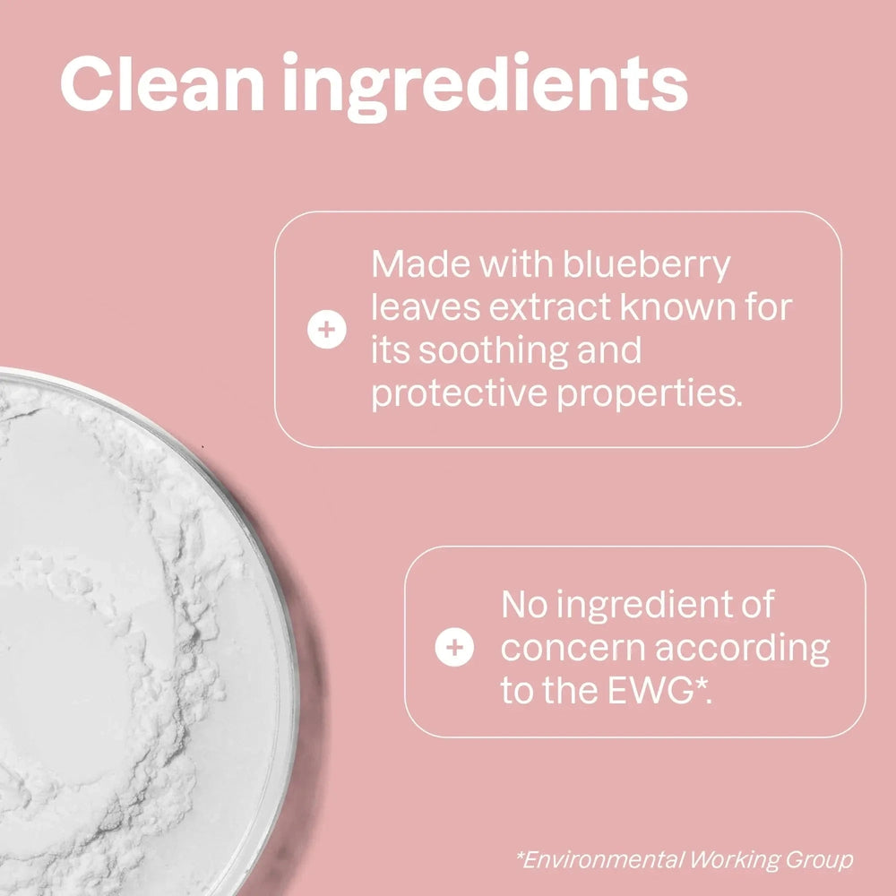 ATTITUDE Baby Shampoo and Body Wash 473 ml on pink promo background, highlighting blueberry leaf extract for soothing properties.