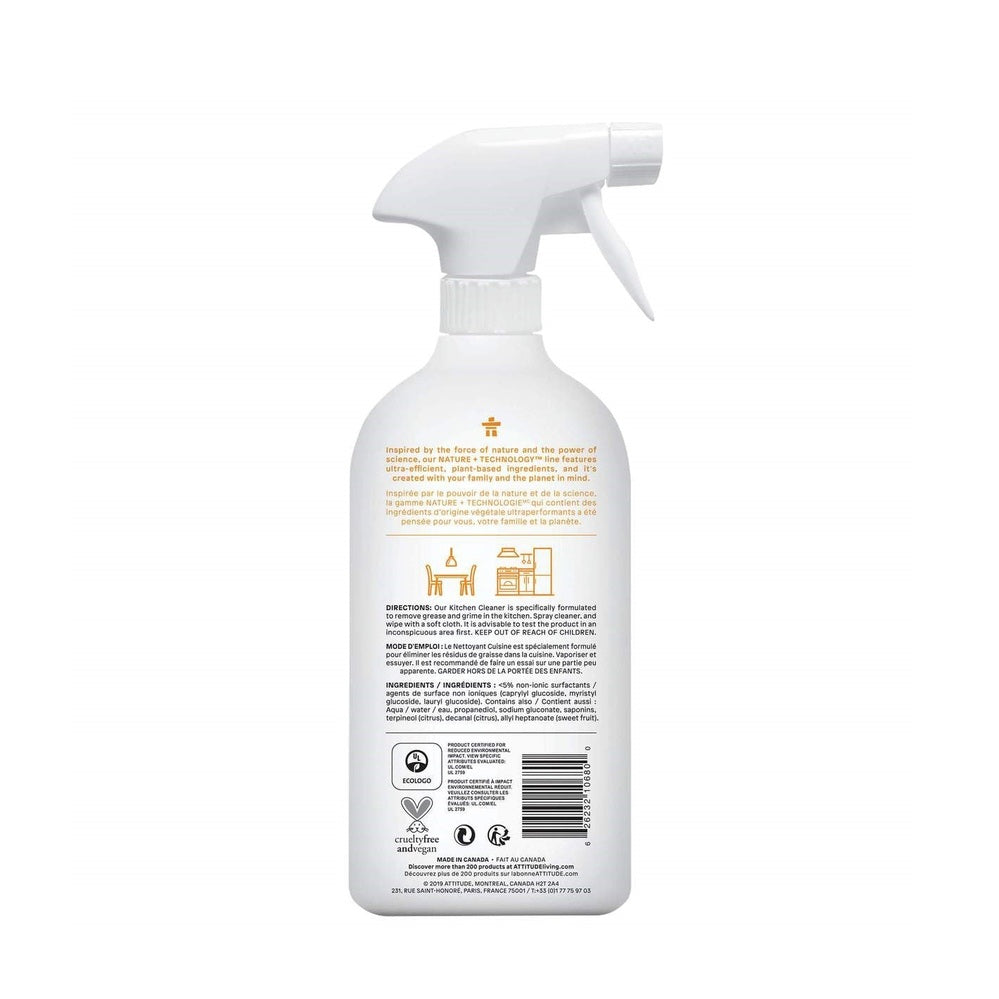 Attitude Kitchen Cleaner Citrus Zest 800 ml