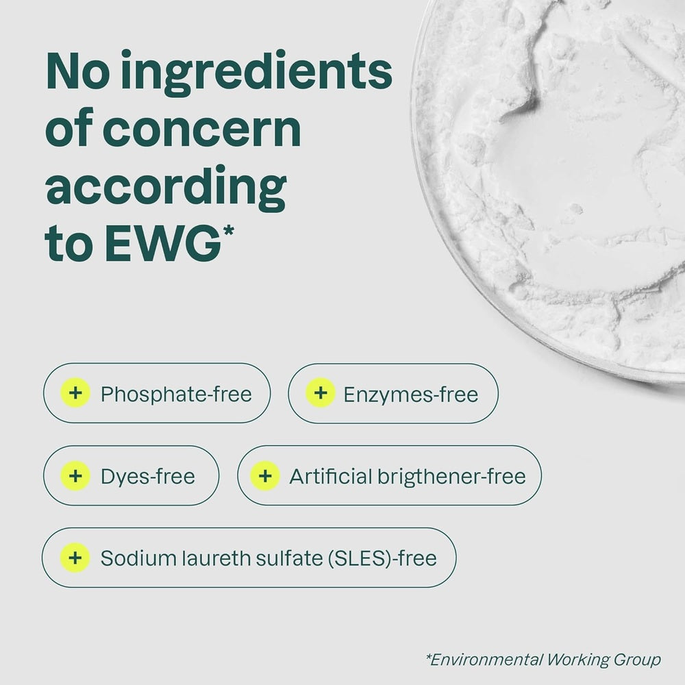 Attitude Wildflower liquid laundry detergent 2L, phosphate-free, dyes-free, SLES-free