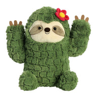 Aurora Cactus Kingdom Cactus Sloth 10"