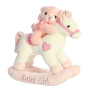 Aurora Ebba Musicals! Baby Girl Rocking Horse 12"